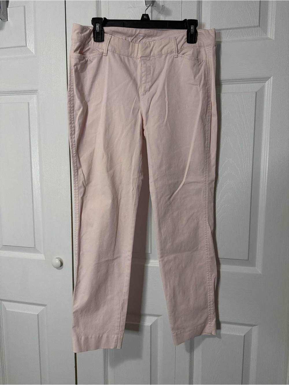 Old Navy Pixie Pants Size 8 Pink Ankle Length Slim Stretch Work Career